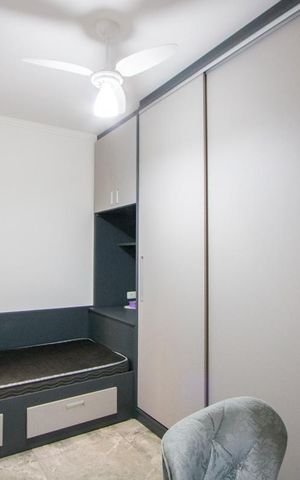 Apartamento à venda com 92m², 2 quartos e 1 vagaQuarto 2