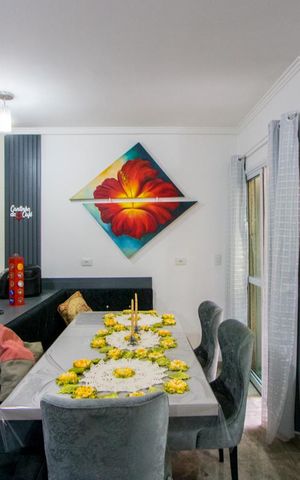 Apartamento à venda com 92m², 2 quartos e 1 vagaSala/Cozinha