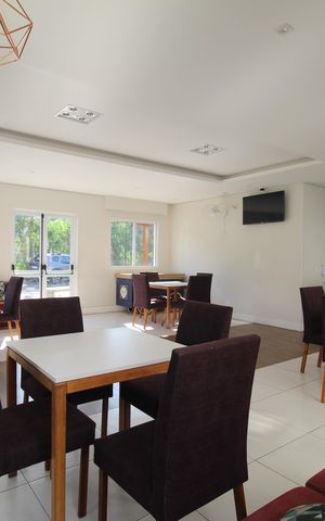 Apartamento à venda com 44m², 2 quartos e 1 vagaÁrea comum - Salão de festas