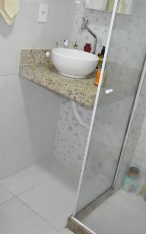 Apartamento para alugar com 77m², 2 quartos e 1 vagaBanheiro Social