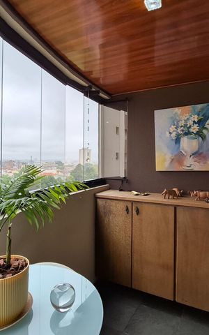 Apartamento à venda com 107m², 3 quartos e 2 vagasVaranda da Sala