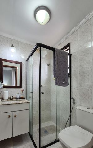Apartamento à venda com 107m², 3 quartos e 2 vagasBanheiro da Suíte 1