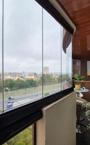 Apartamento à venda com 107m², 3 quartos e 2 vagasVaranda da Suíte 1