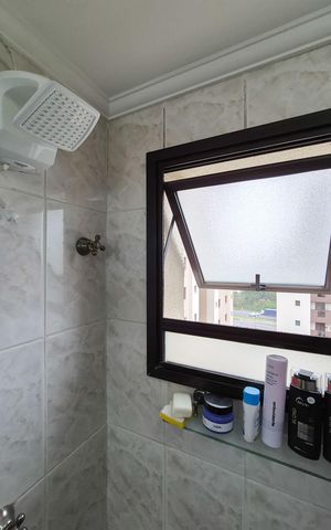 Apartamento à venda com 107m², 3 quartos e 2 vagasBanheiro da Suíte 1