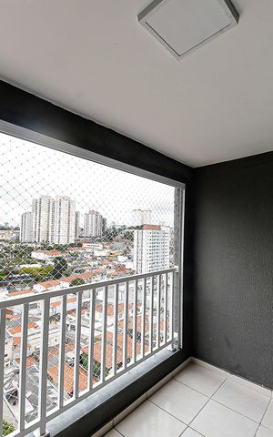 Apartamento à venda com 31m², 1 quarto e sem vaga Apartamento à venda com 31m², 1 quarto e sem vagaVaranda Sala e Cozinha
