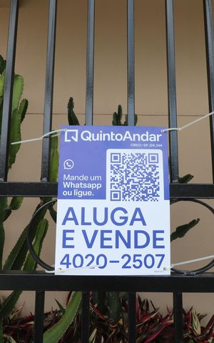Studio à venda com 36m², 1 quarto e 1 vagaPlaca