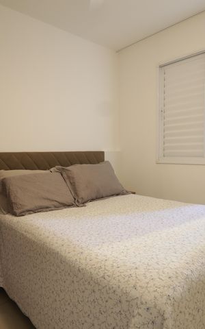 Apartamento à venda com 49m², 2 quartos e 1 vagaQuarto 1