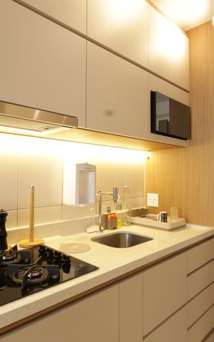 Apartamento à venda com 49m², 2 quartos e 1 vagaCozinha