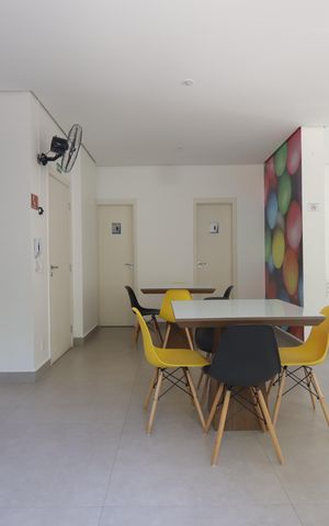 Apartamento à venda com 49m², 2 quartos e 1 vagaÁrea comum - Salão de festas