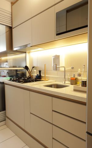 Apartamento à venda com 49m², 2 quartos e 1 vagaCozinha
