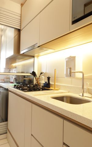 Apartamento à venda com 49m², 2 quartos e 1 vagaCozinha
