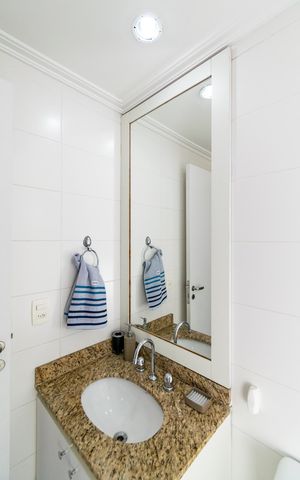 Apartamento para alugar com 93m², 3 quartos e 2 vagas Apartamento para alugar com 93m², 3 quartos e 2 vagasBanheiro da Suíte