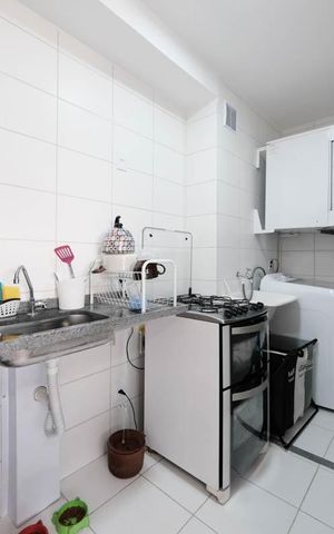 Apartamento à venda com 35m², 2 quartos e sem vagaSala/Cozinha
