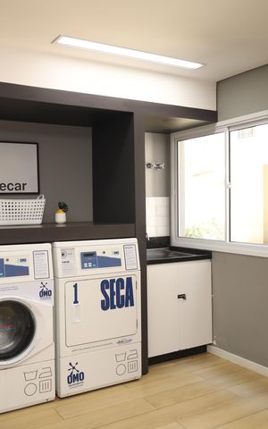 Apartamento à venda com 37m², 2 quartos e sem vagaÁrea comum - Lavanderia