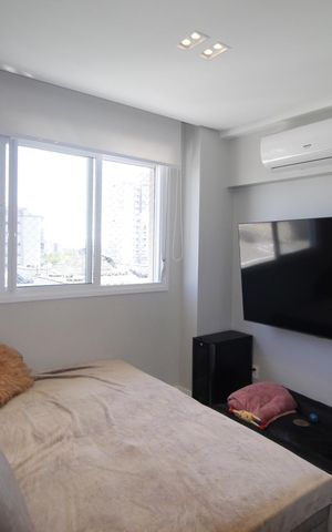 Apartamento à venda com 57m², 1 quarto e 1 vagaSala