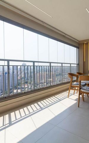 Apartamento à venda com 114m², 3 quartos e 2 vagasVaranda