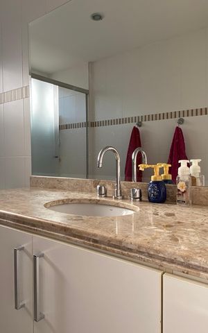Apartamento à venda com 143m², 3 quartos e 3 vagasBanheiro da Suíte 3