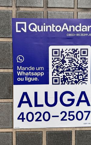 Apartamento para alugar com 60m², 2 quartos e sem vaga Apartamento para alugar com 60m², 2 quartos e sem vagaPlaca