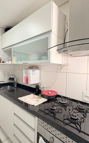 Apartamento à venda com 79m², 2 quartos e 2 vagasCozinha