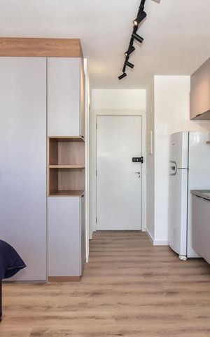 Studio à venda com 25m², 1 quarto e sem vagaStudio