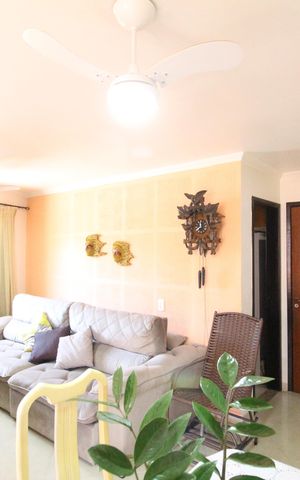 Casa de condomínio à venda com 70m², 3 quartos e 1 vagaSala