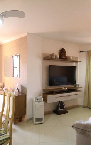 Casa de condomínio à venda com 70m², 3 quartos e 1 vagaSala