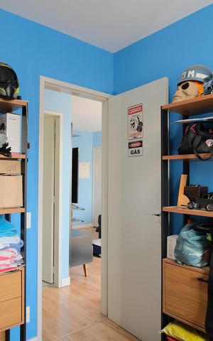 Apartamento à venda com 54m², 2 quartos e 1 vagaQuarto