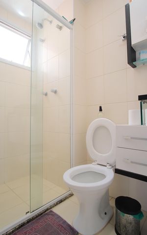 Apartamento à venda com 54m², 2 quartos e 1 vagaBanheiro da Suíte