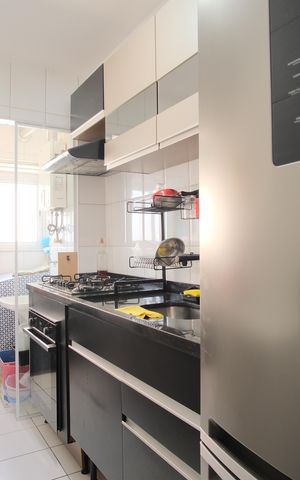 Apartamento à venda com 54m², 2 quartos e 1 vagaCozinha