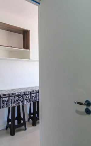 Studio à venda com 20m², 1 quarto e sem vaga Studio à venda com 20m², 1 quarto e sem vagaBanheiro Socia
