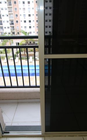 Apartamento para alugar com 45m², 2 quartos e sem vagaVaranda