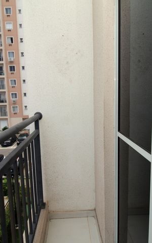 Apartamento para alugar com 45m², 2 quartos e sem vagaVaranda