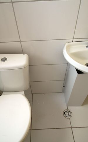 Apartamento para alugar com 45m², 2 quartos e sem vagaBanheiro