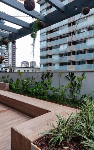 Studio para alugar com 25m², 1 quarto e sem vaga Studio para alugar com 25m², 1 quarto e sem vagaÁrea Comum - Patio