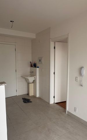 Studio à venda com 28m², 1 quarto e sem vaga