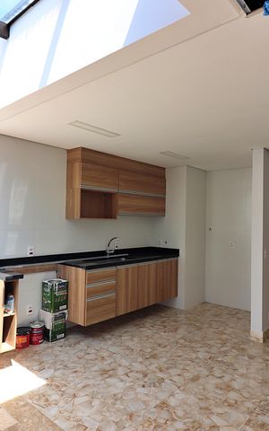 Casa de condomínio à venda com 106m², 3 quartos e 1 vagaCozinha e Espaço Gourmet