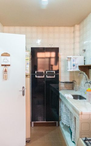 Apartamento à venda com 60m², 1 quarto e 1 vagaCozinha 