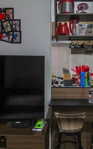 Apartamento à venda com 50m², 2 quartos e 1 vaga Apartamento à venda com 50m², 2 quartos e 1 vagaSala