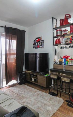 Apartamento à venda com 50m², 2 quartos e 1 vaga Apartamento à venda com 50m², 2 quartos e 1 vagaSala