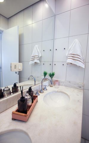 Apartamento à venda com 250m², 4 quartos e 4 vagasBanheiro da Suíte 3