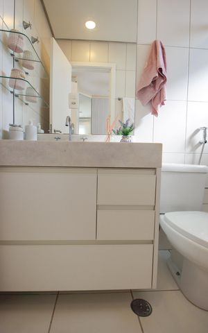 Apartamento à venda com 250m², 4 quartos e 4 vagasBanheiro da Suíte 4