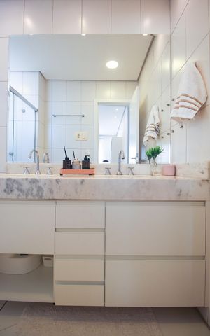 Apartamento à venda com 250m², 4 quartos e 4 vagasBanheiro da Suíte 3