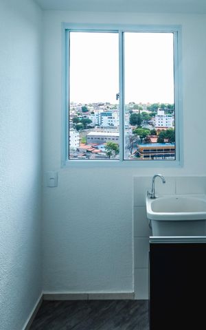 Apartamento à venda com 55m², 2 quartos e 1 vagaCozinha e Área de Serviço