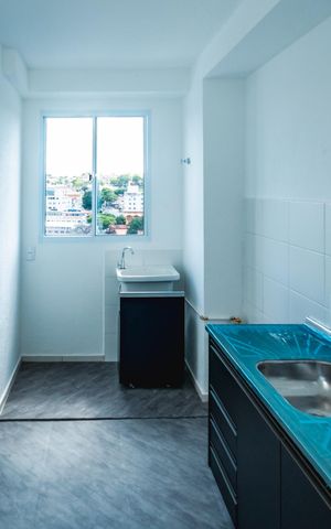 Apartamento à venda com 55m², 2 quartos e 1 vagaCozinha e Área de Serviço