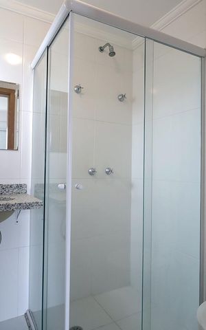 Apartamento à venda com 60m², 2 quartos e 1 vaga Apartamento à venda com 60m², 2 quartos e 1 vagaBanheiro da Suíte