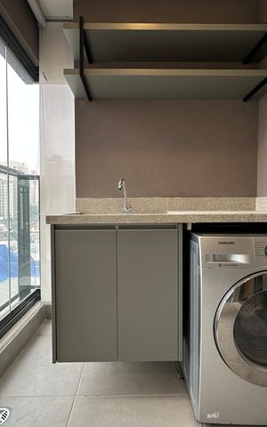 Apartamento à venda com 45m², 1 quarto e sem vaga Apartamento à venda com 45m², 1 quarto e sem vagaVaranda