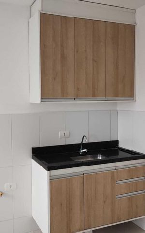 Apartamento para alugar com 42m², 1 quarto e 1 vaga