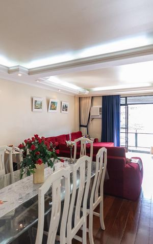 Apartamento à venda com 126m², 3 quartos e 3 vagasSala