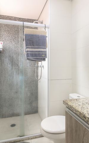 Apartamento à venda com 90m², 3 quartos e 2 vagasBanheiro da Suíte