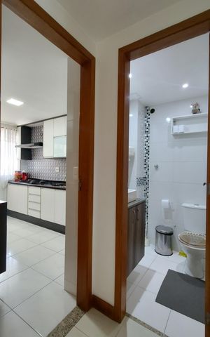 Casa de condomínio à venda com 132m², 3 quartos e 1 vagaDetalhe da cozinha